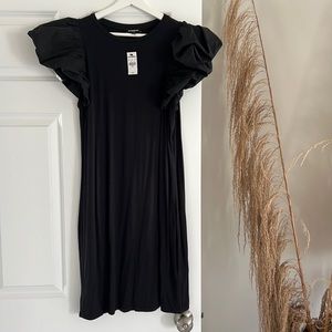 Express puff sleeve dress, Sz Med